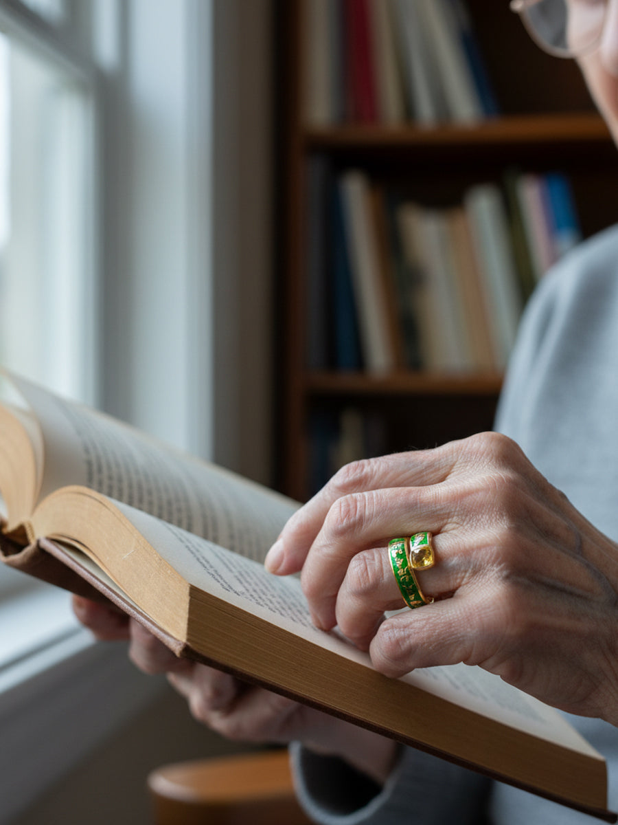 Still Point · Guardian Citrine Ring