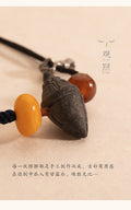 Tibetan Handmade Tsatsa Pendant Necklace (Copy)