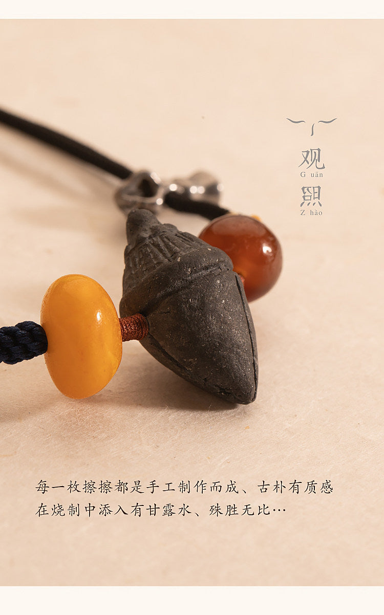 Tibetan Handmade Tsatsa Pendant Necklace (Copy)