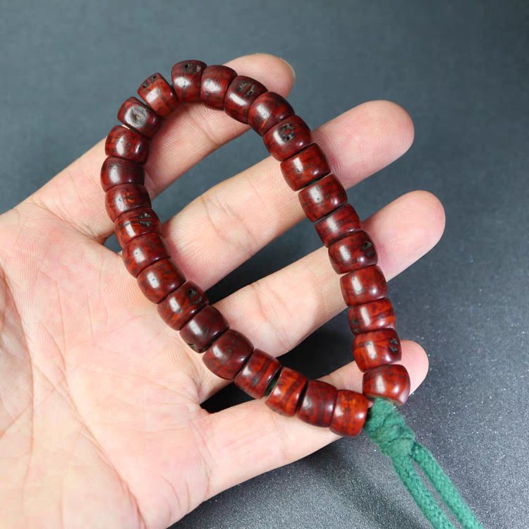 Old Tibetan Bodhi Seed Prayer Beads Bracelet