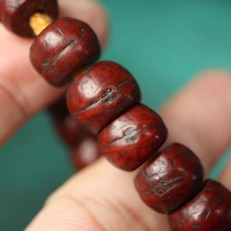 Old Tibetan Bodhi Tree Seed Mala