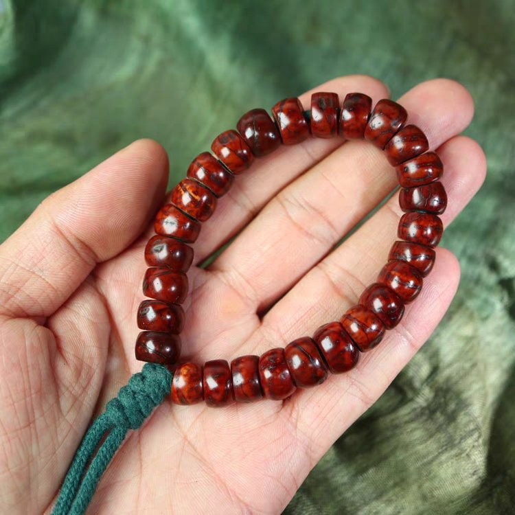 Old Tibetan Bodhi Seed Mala 8mm Seeds