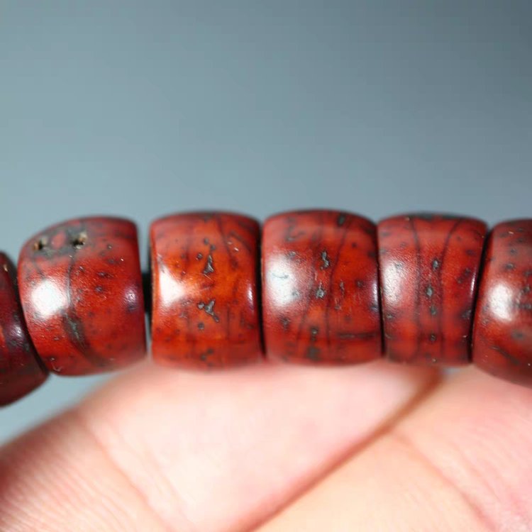 Old Tibetan Bodhi Seed Prayer Beads Bracelet