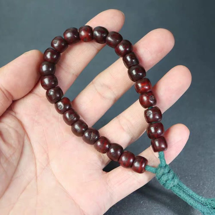 Old Tibetan Bodhi Seed Mala 6mm Seeds