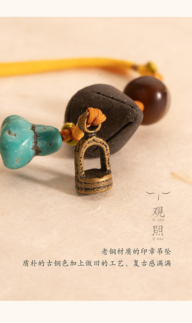 Tibetan Handmade Tsatsa Pendant Necklace (Copy)