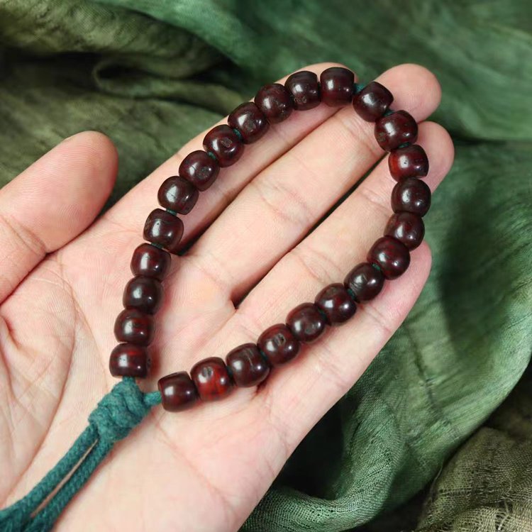 Old Tibetan Bodhi Seed Mala 6mm Seeds