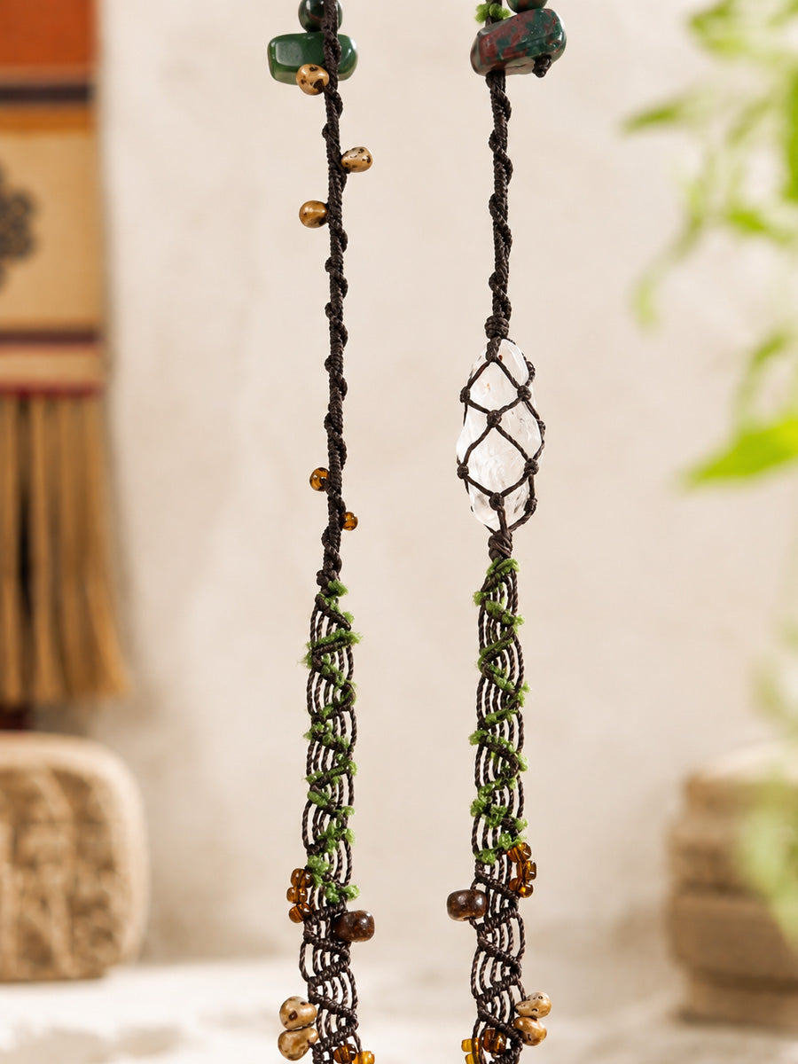 Ancient Spiral Ammonite Pendant Necklace