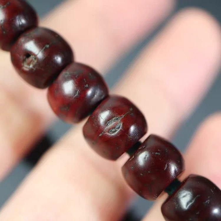 Old Tibetan Bodhi Seed Mala 6mm Seeds