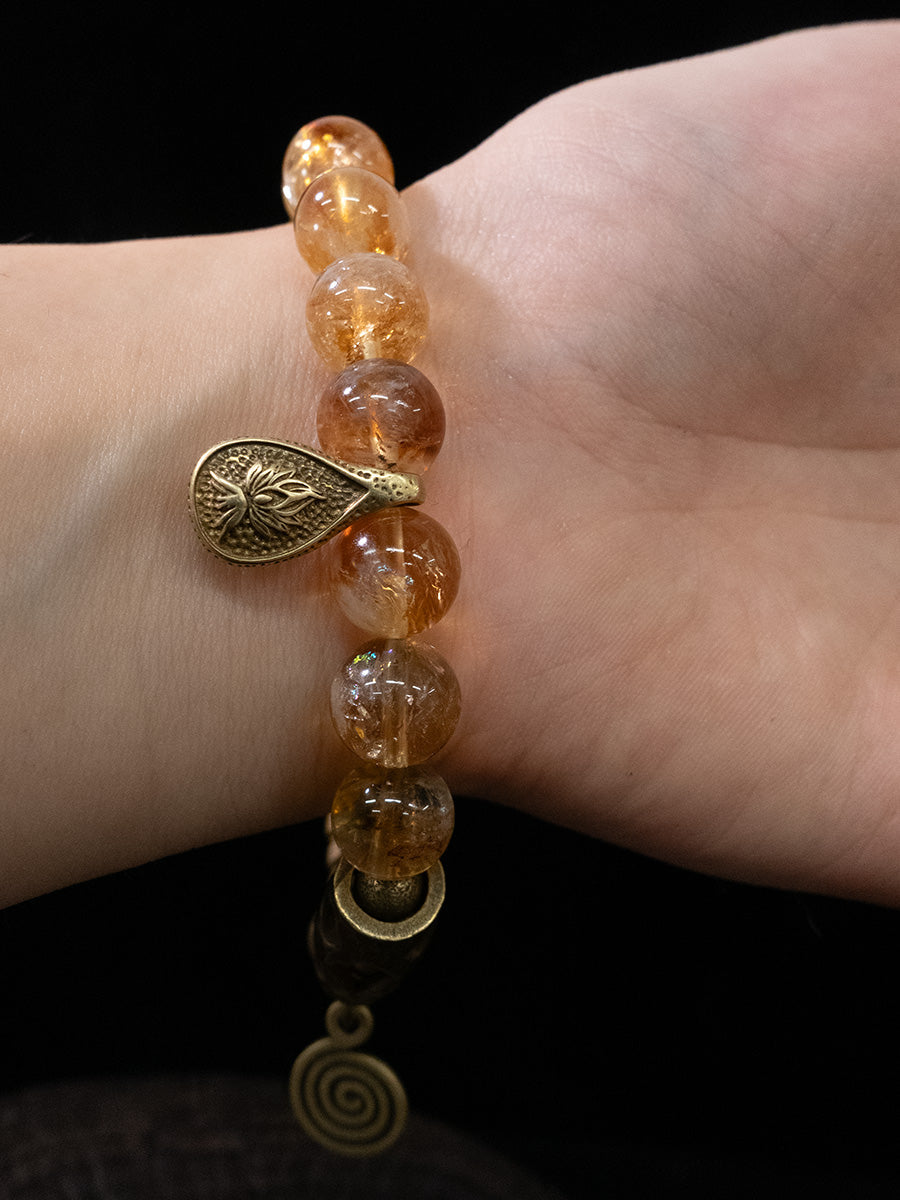 Morning Light · Citrine Pause Bracelet