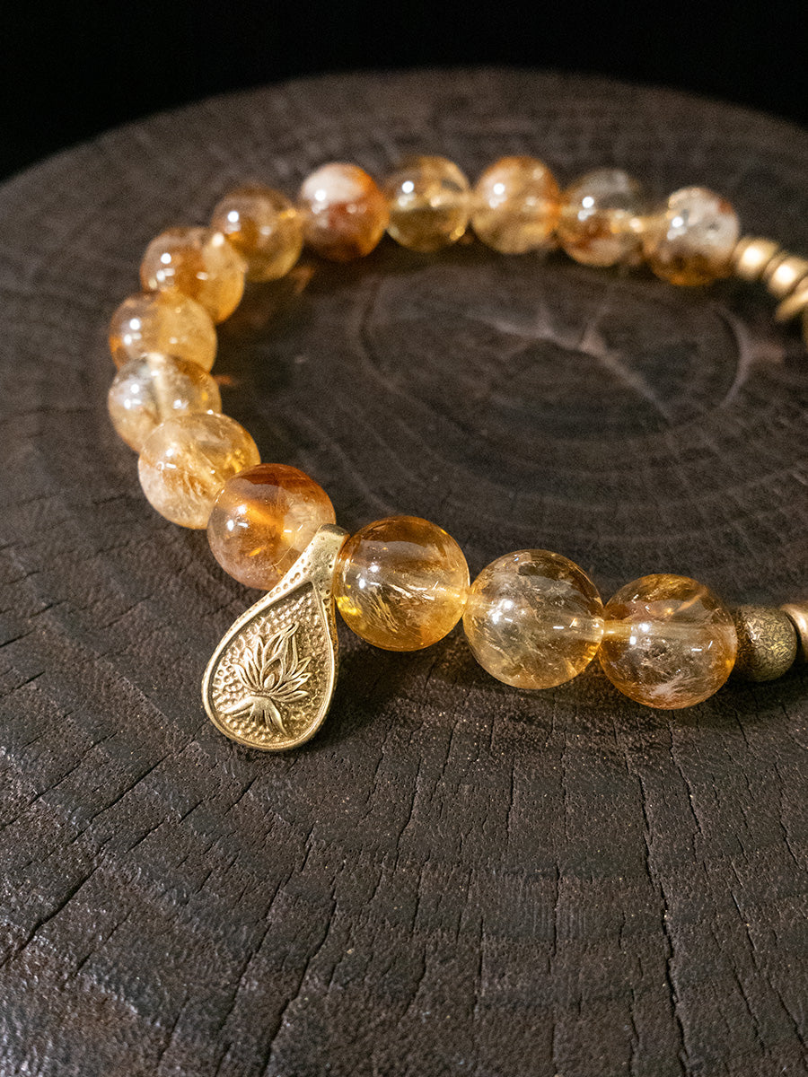 Morning Light · Citrine Pause Bracelet