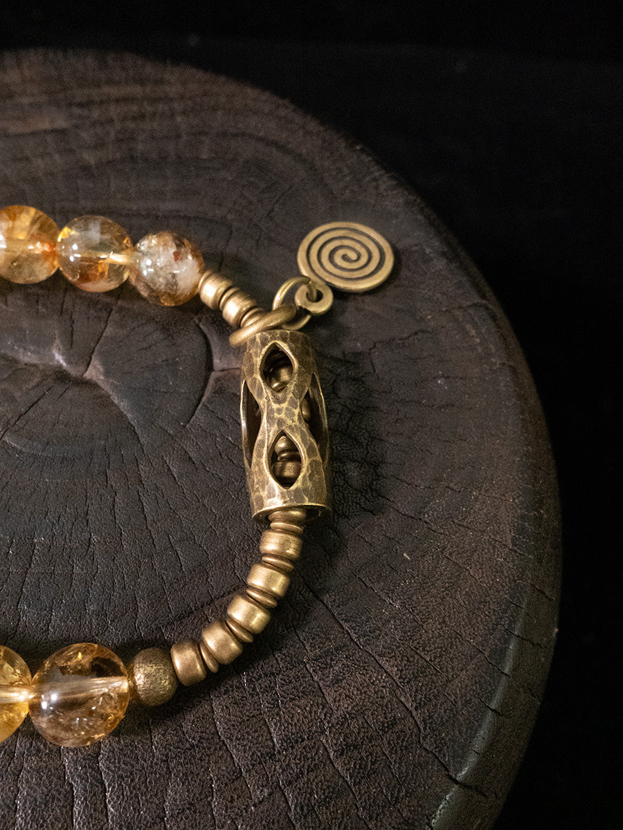 Morning Light · Citrine Pause Bracelet