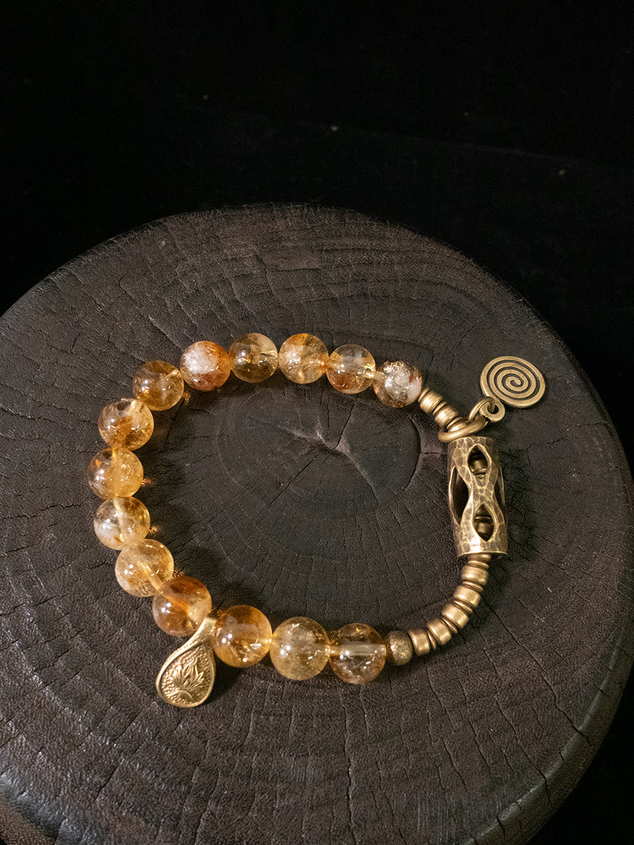 Morning Light · Citrine Pause Bracelet