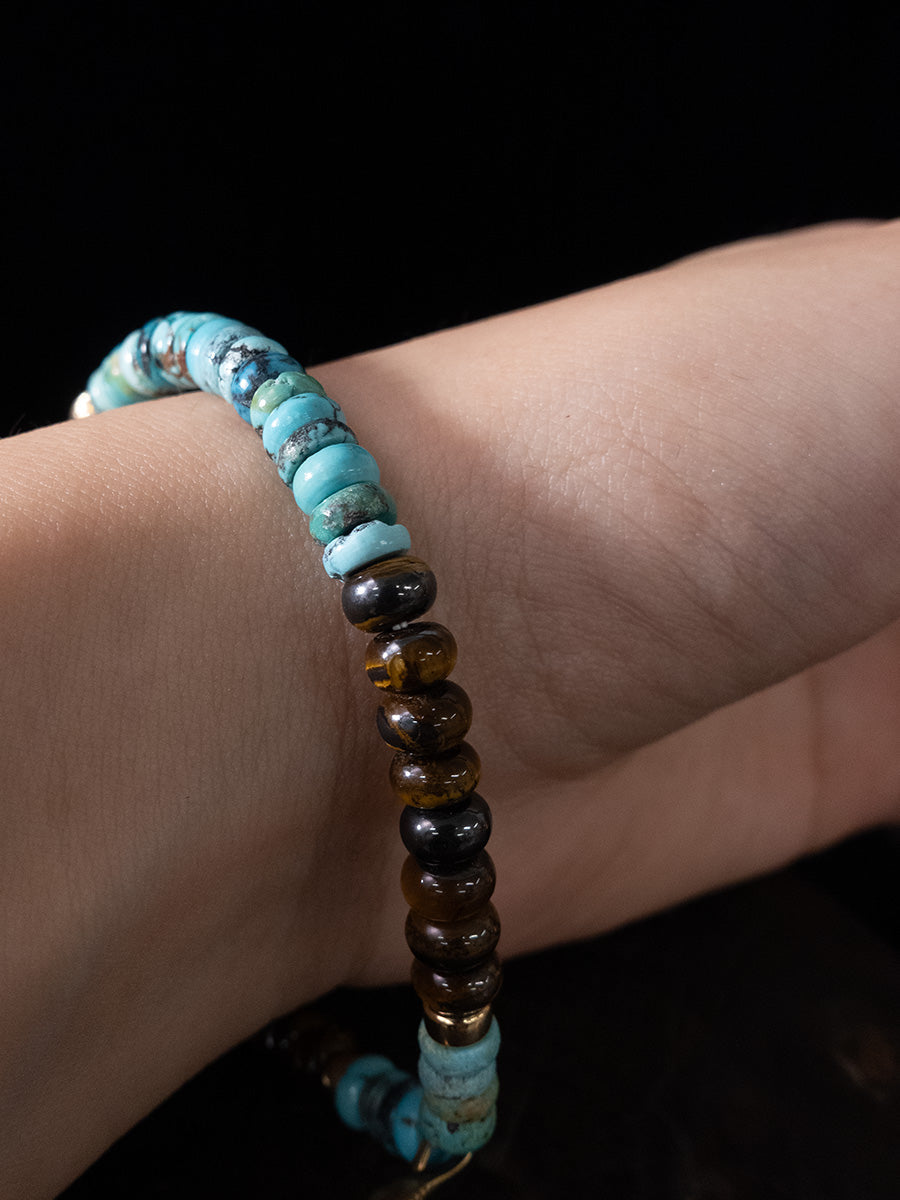 Wealth Turquoise Empowerment Bracelet