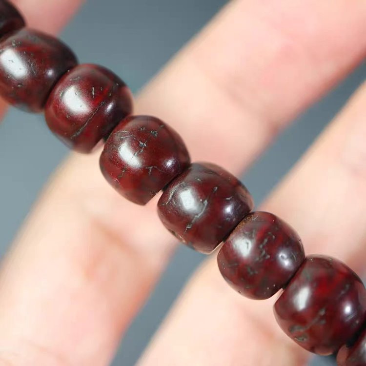 Old Tibetan Bodhi Seed Mala 6mm Seeds