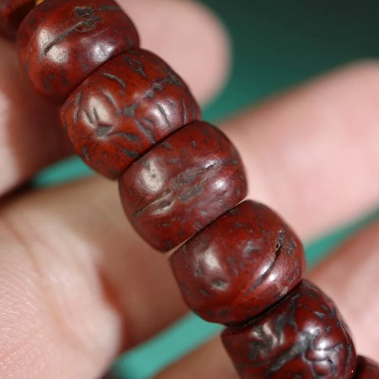 Old Tibetan Bodhi Tree Seed Mala
