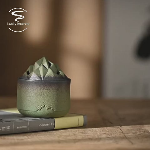 Mountain Designed Portable Electric Incense Burner