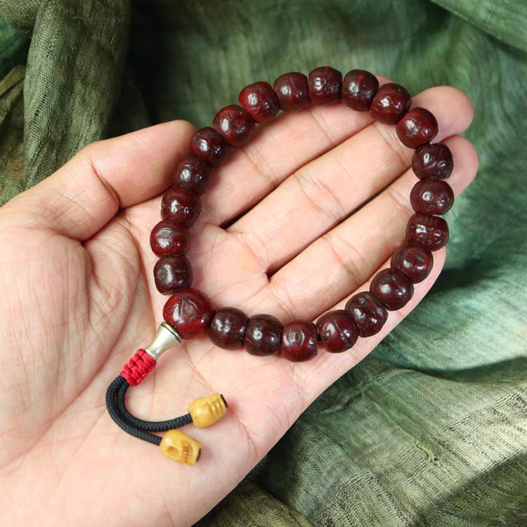 Old Tibetan Bodhi Seed Wrist Mala