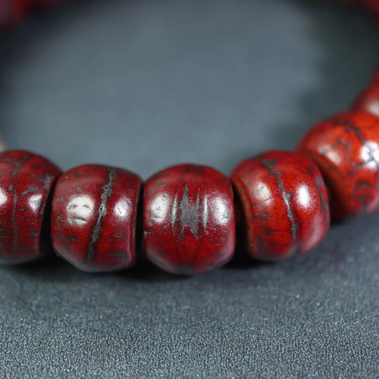 Old Tibetan Mala Beads Bodhi Seed