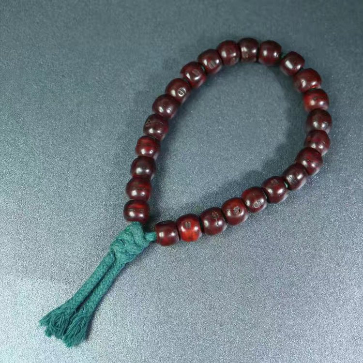 Old Tibetan Bodhi Seed Mala 6mm Seeds