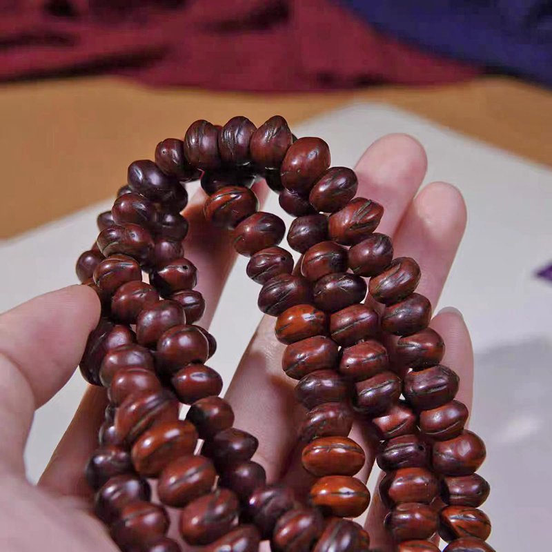 Vintage Tibetan Bodhi Seed Necklace