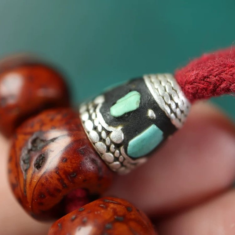 Old Tibetan Bodhi Seed Wrist Mala