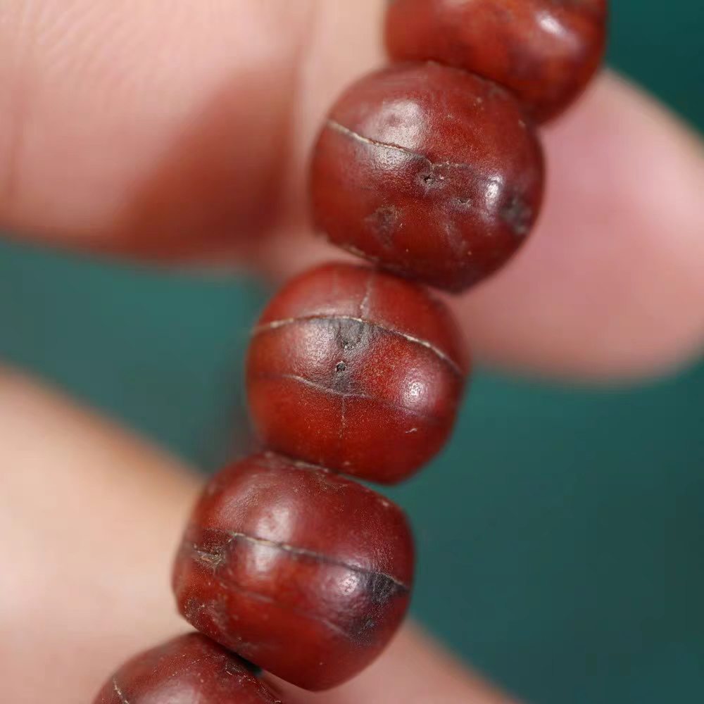 Old Tibetan Phoenix Eye Bodhi Seed Mala