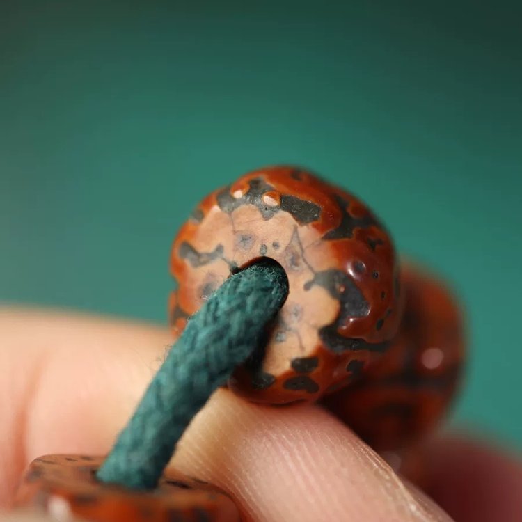Antique Tibetan Rudraksha Wrist Mala