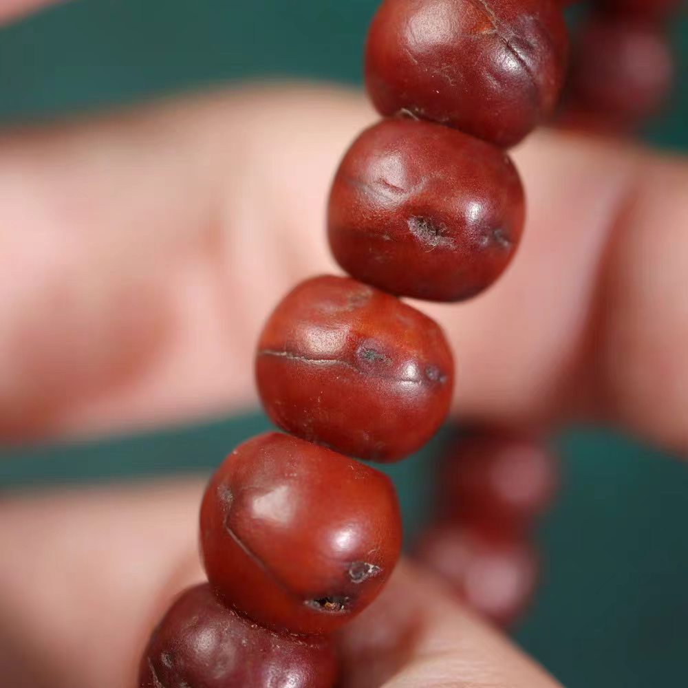 Old Tibetan Phoenix Eye Bodhi Seed Mala
