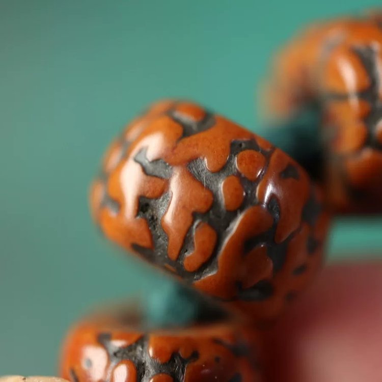 Antique Tibetan Rudraksha Wrist Mala