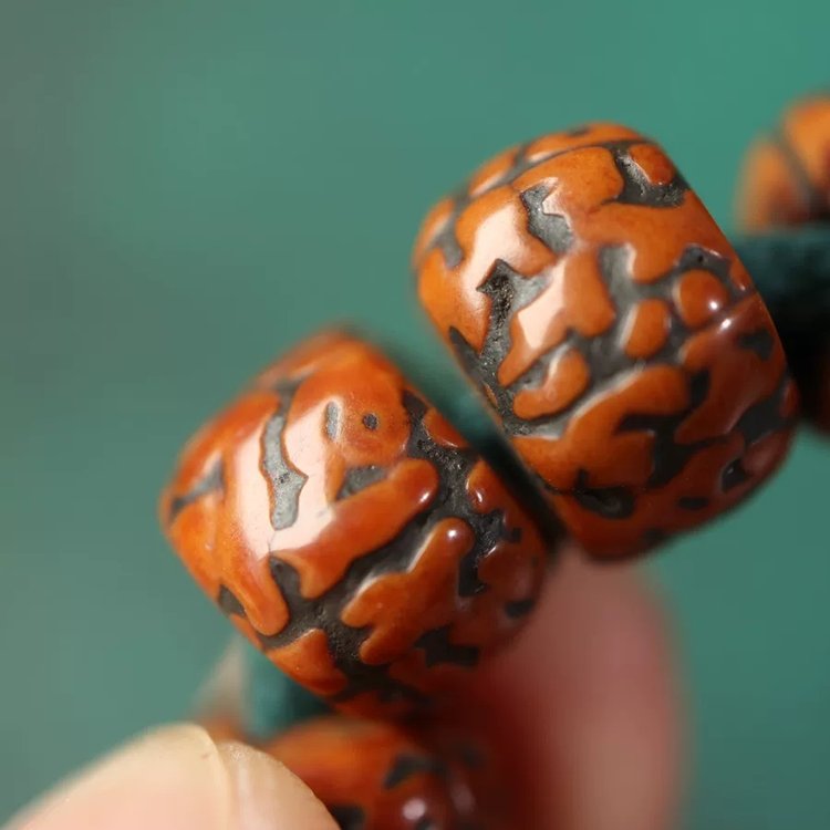 Antique Tibetan Rudraksha Wrist Mala