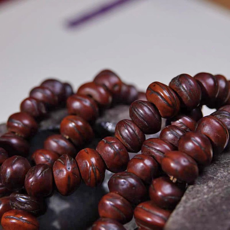 Vintage Tibetan Bodhi Seed Necklace