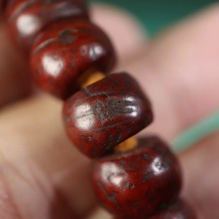 Old Tibetan Bodhi Tree Seed Mala