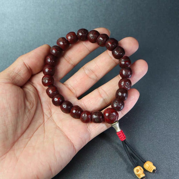 Old Tibetan Bodhi Seed Wrist Mala