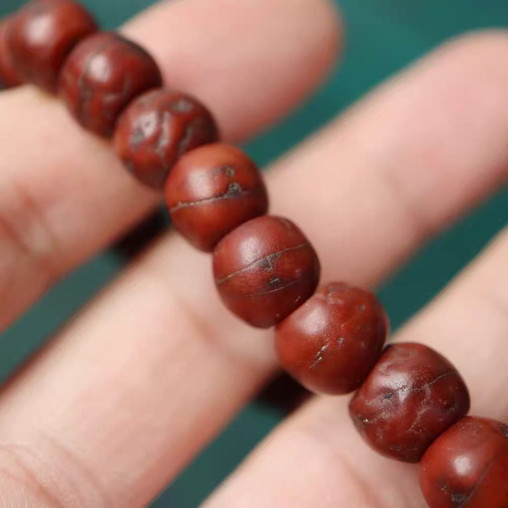Old Tibetan Phoenix Eye Bodhi Seed Mala