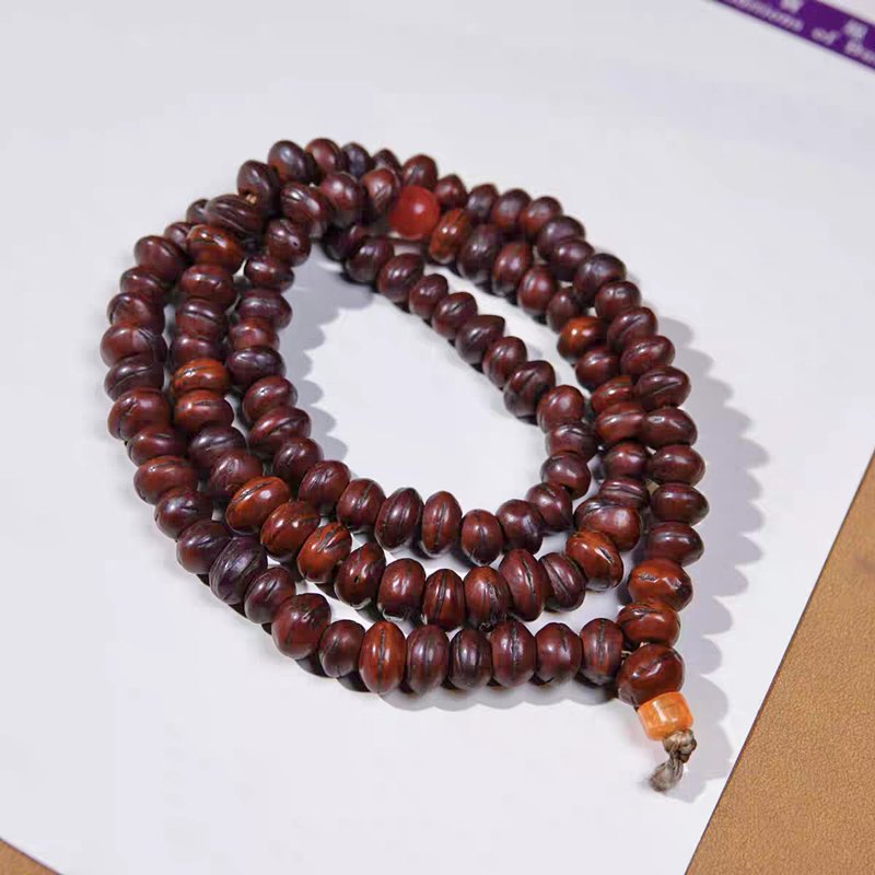 Vintage Tibetan Bodhi Seed Necklace