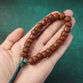 Antique Tibetan Rudraksha Wrist Mala