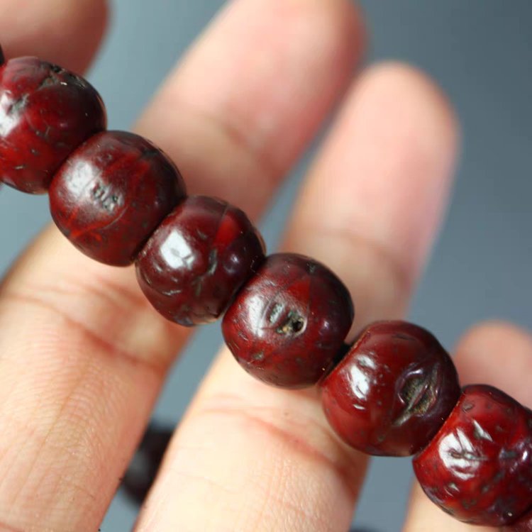 Old Tibetan Bodhi Seed Wrist Mala