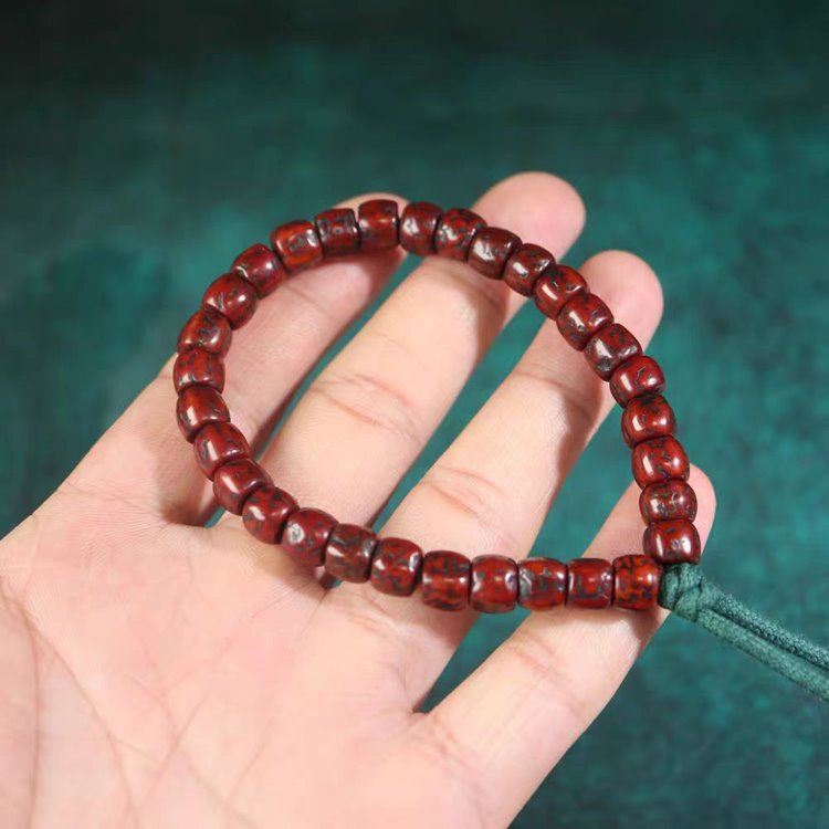 Vintage Tibetan Rudraksha Mala Beads