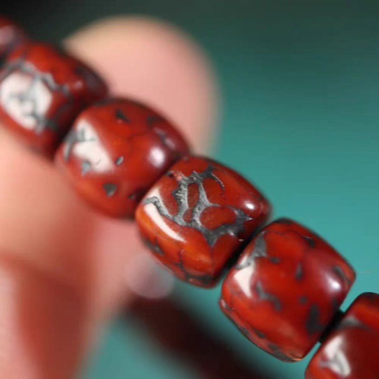Vintage Tibetan Rudraksha Mala Beads
