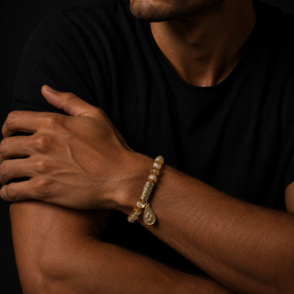 Himalayan Solar Abundance Citrine Crystal Bracelet
