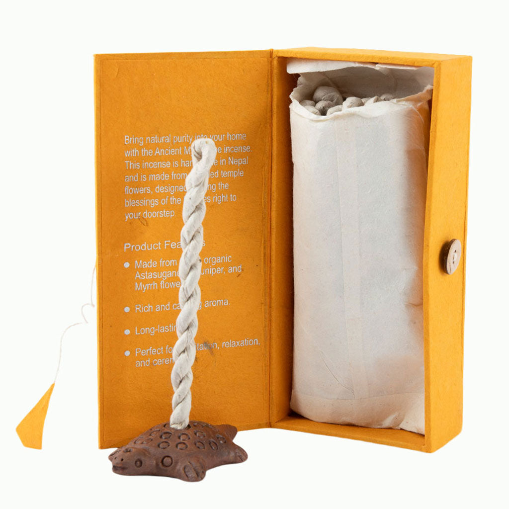 Handcrafted Rope & Stick Incense Gift Set