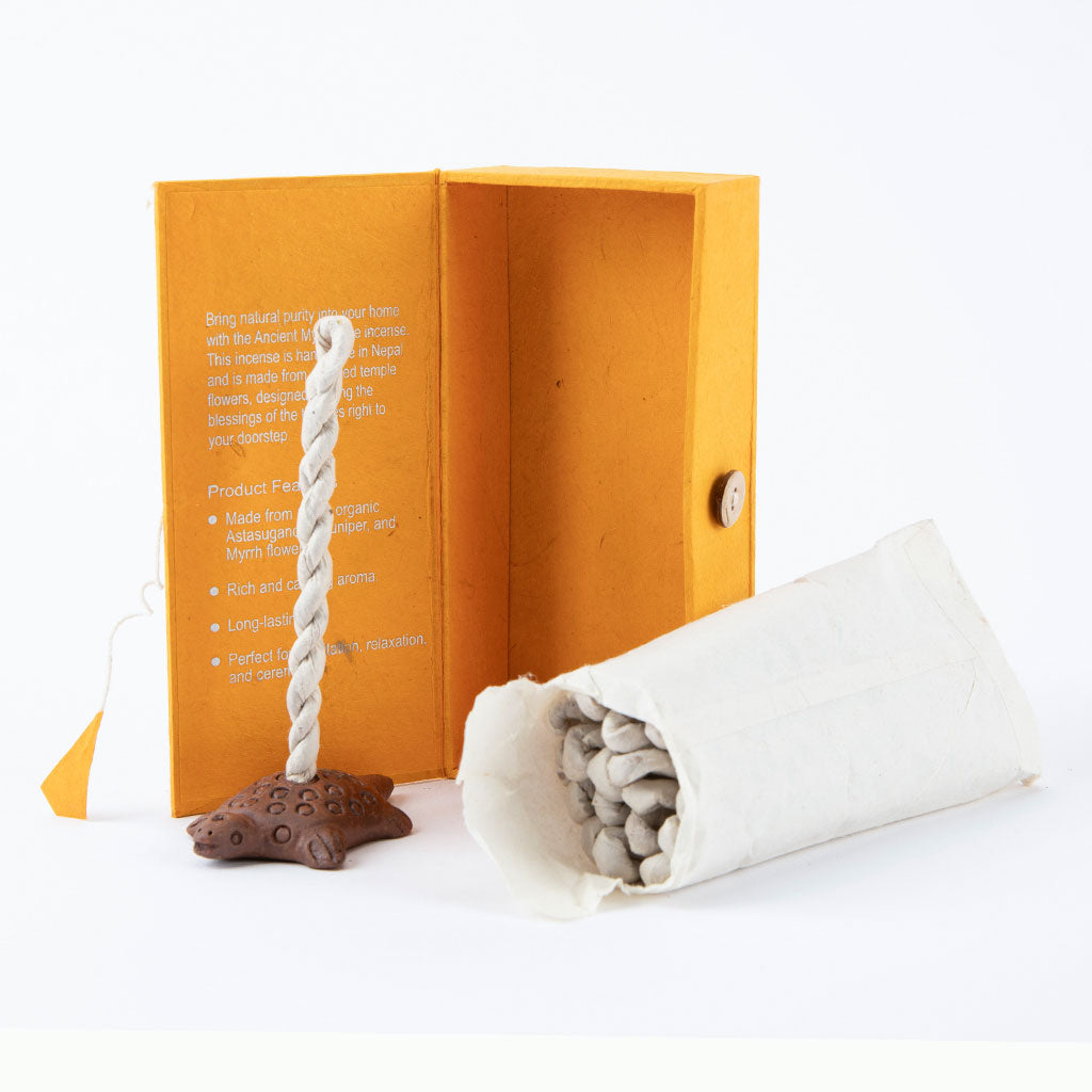 Handcrafted Rope & Stick Incense Gift Set