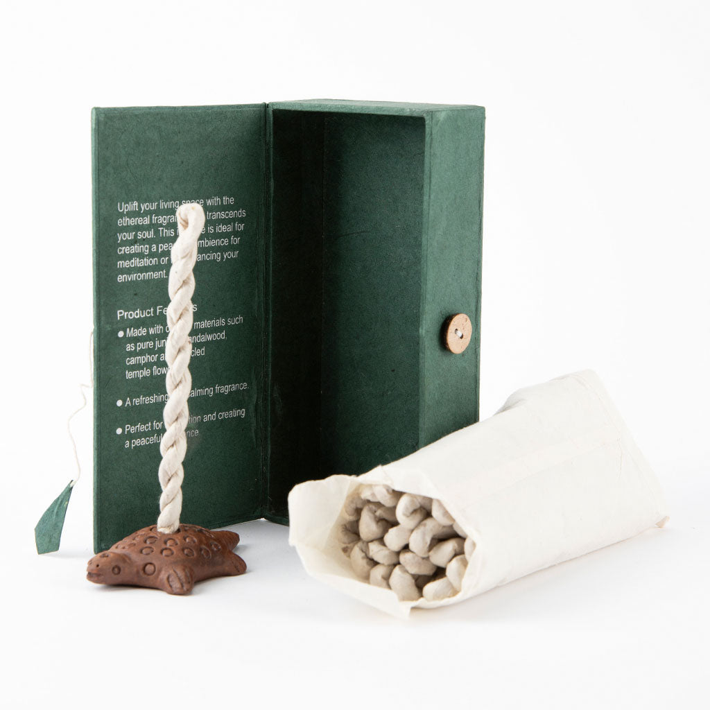 Handcrafted Rope & Stick Incense Gift Set