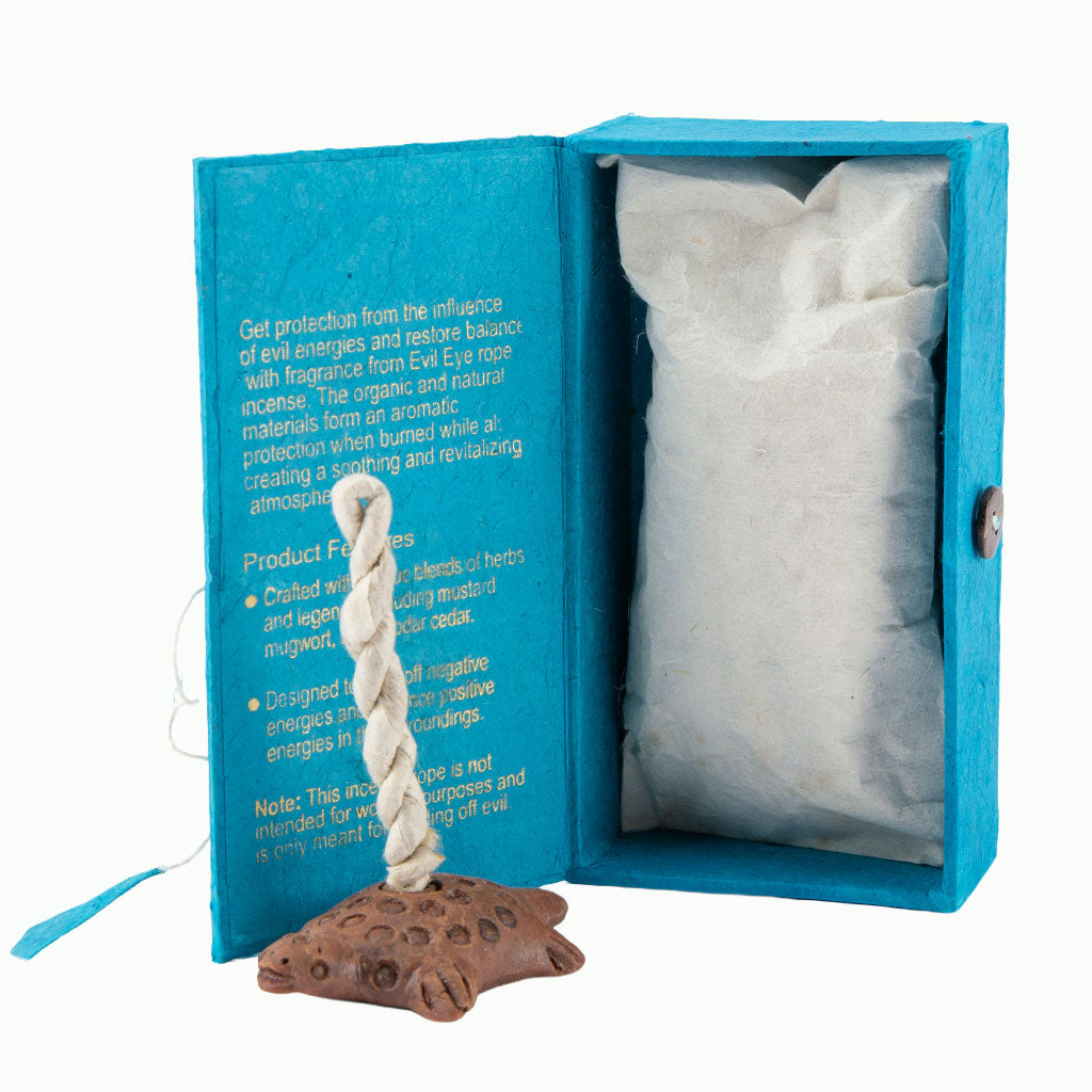 Handcrafted Rope & Stick Incense Gift Set