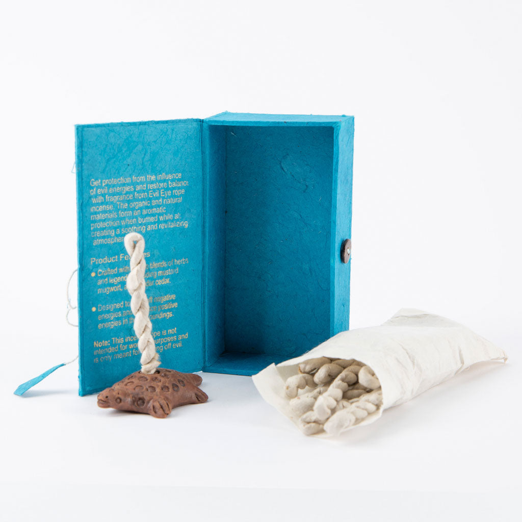 Handcrafted Rope & Stick Incense Gift Set