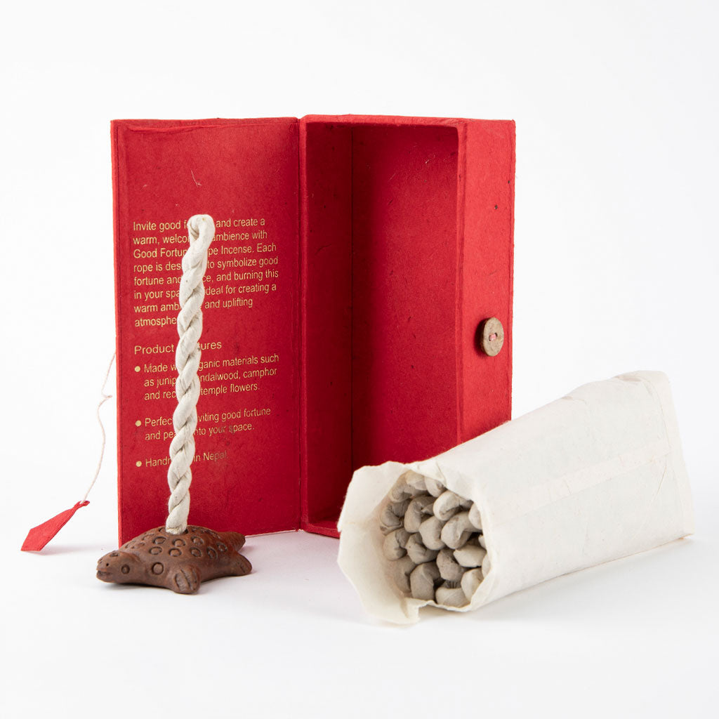 Handcrafted Rope & Stick Incense Gift Set