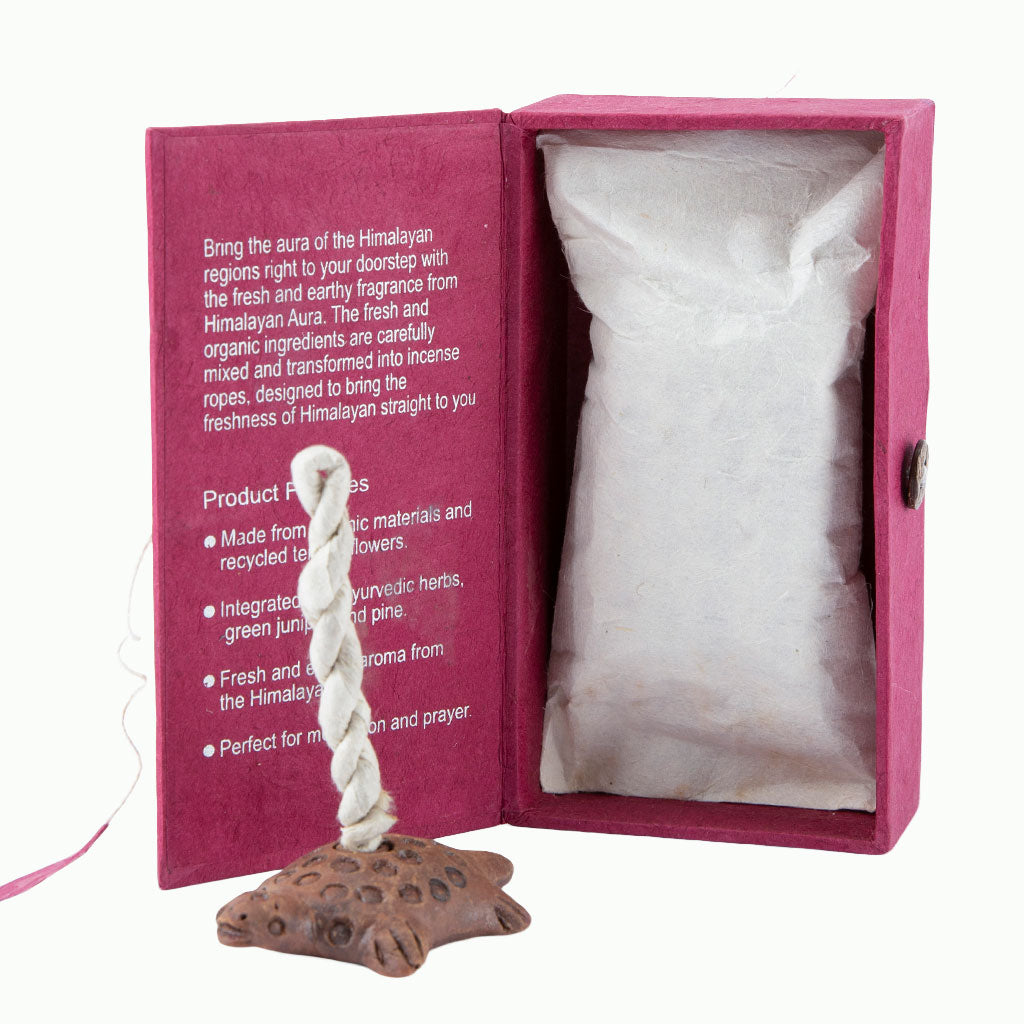 Handcrafted Rope & Stick Incense Gift Set