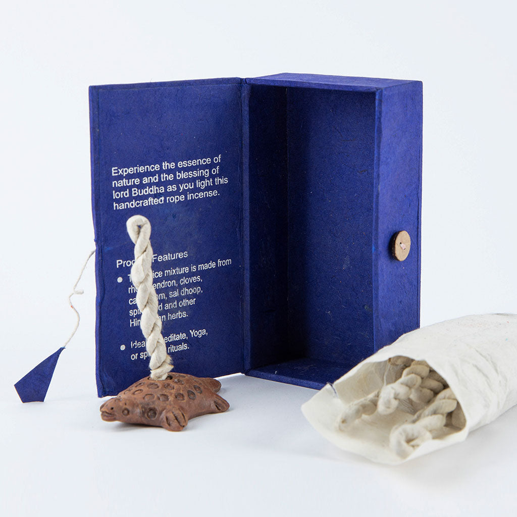 Handcrafted Rope & Stick Incense Gift Set