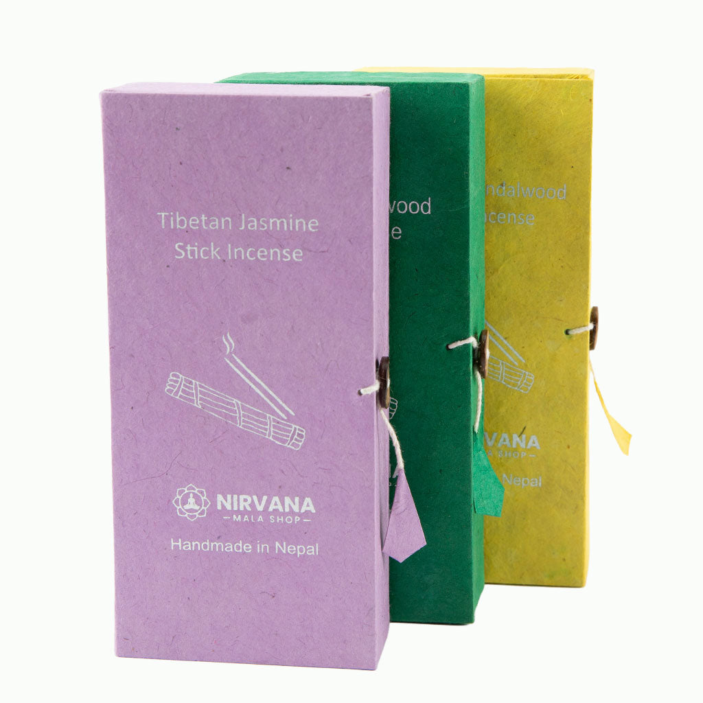 Handcrafted Rope & Stick Incense Gift Set