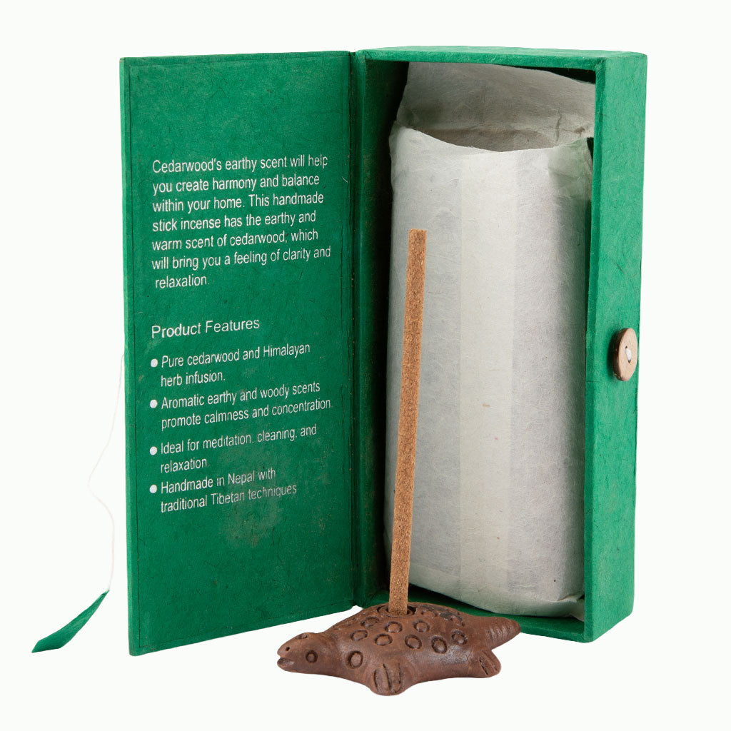 Handcrafted Rope & Stick Incense Gift Set